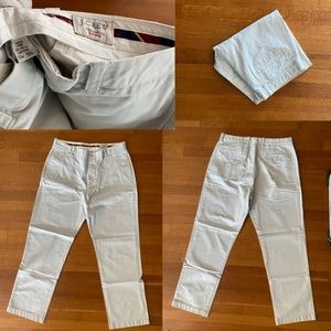 J. Crew light chino pants Men's 33/32